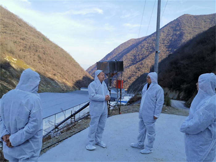 财信担保公司总经理赴旬阳县现代化种猪场调研