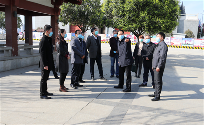 省政府副秘书长高阳一行调研中心城区文化场馆建设