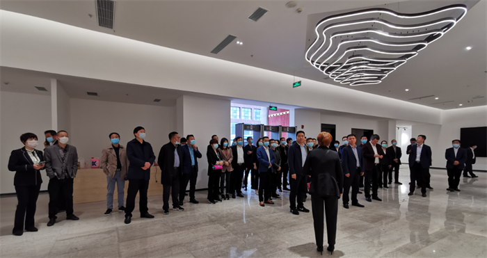 全市文旅系统工作推进会来古西城文化园现场观摩调研