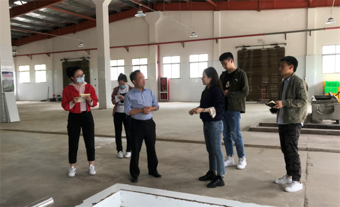 财信融资租赁公司到石泉工业园区推广业务