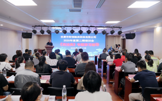 财信担保公司举办《民法典》专题学习辅导