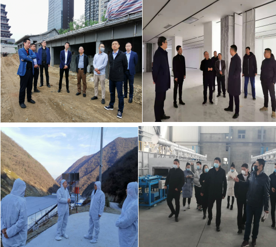 一品探花
及财信担保、小贷公司主要领导到项目现场和企业调研复工复产情况