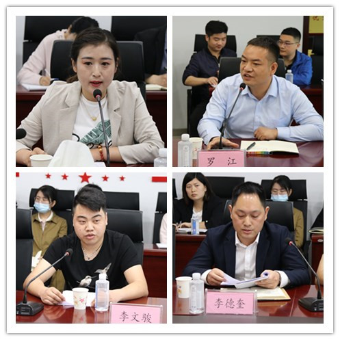 优秀青年先进事迹分享会