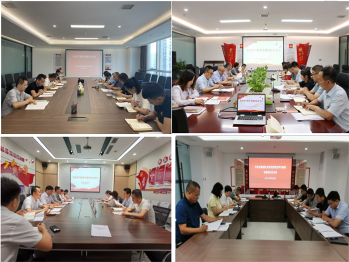 一品探花
党委所属党支部召开党史学习教育专题组织生活会