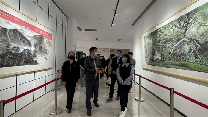 商洛市文旅局来安文投公司考察公共文化服务工作