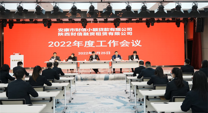 【要闻】财信小贷和融资租赁公司召开2022年度工作会议