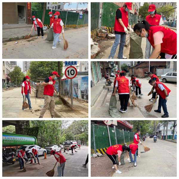 「创文进行时」财信租赁“创文”志愿者侧记