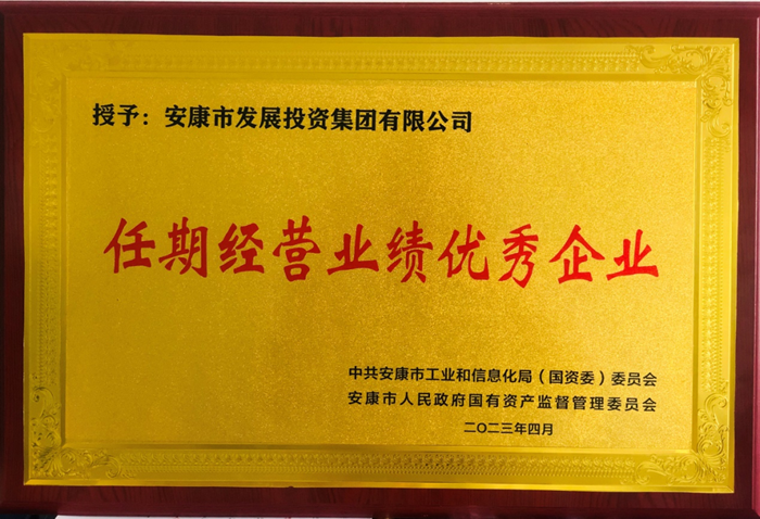 【要闻】“三料”殊荣激励安康发投奋力开创高质量转型发展新局面