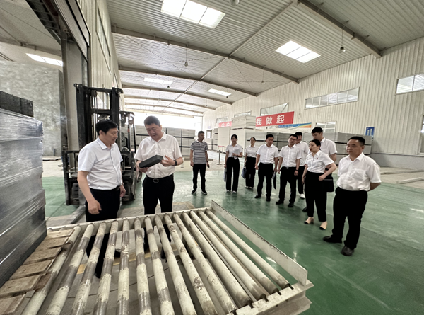 深化“三个年”活动(三):财信融租开展环保建材产业链专题调研